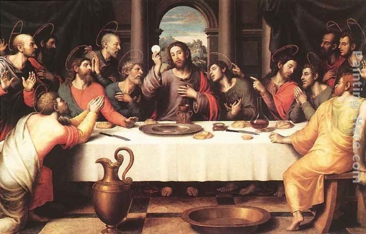 Juan de Juanes The Last Supper